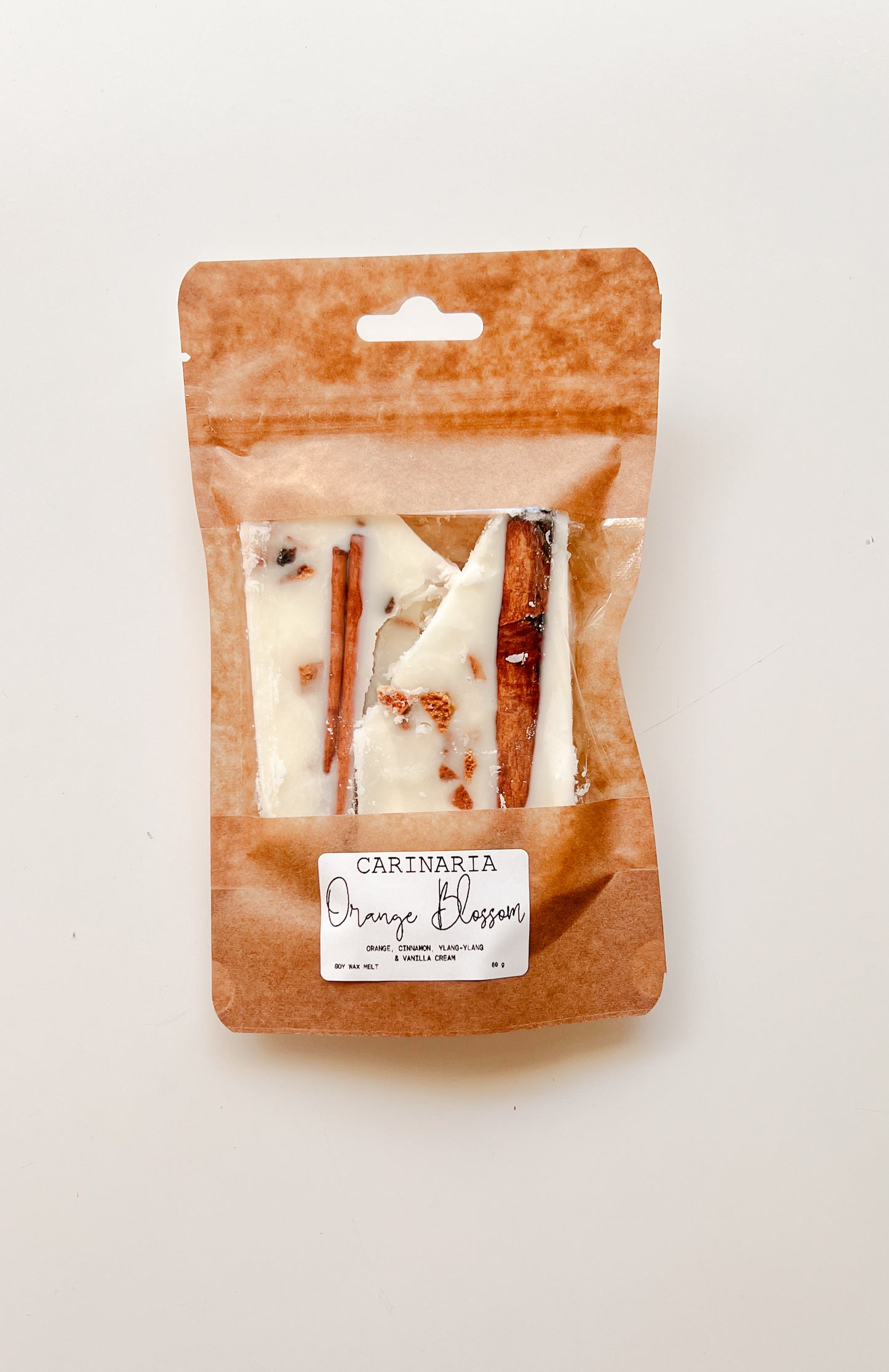 ORANGE BLOSSOM WAX MELT BRITTLES