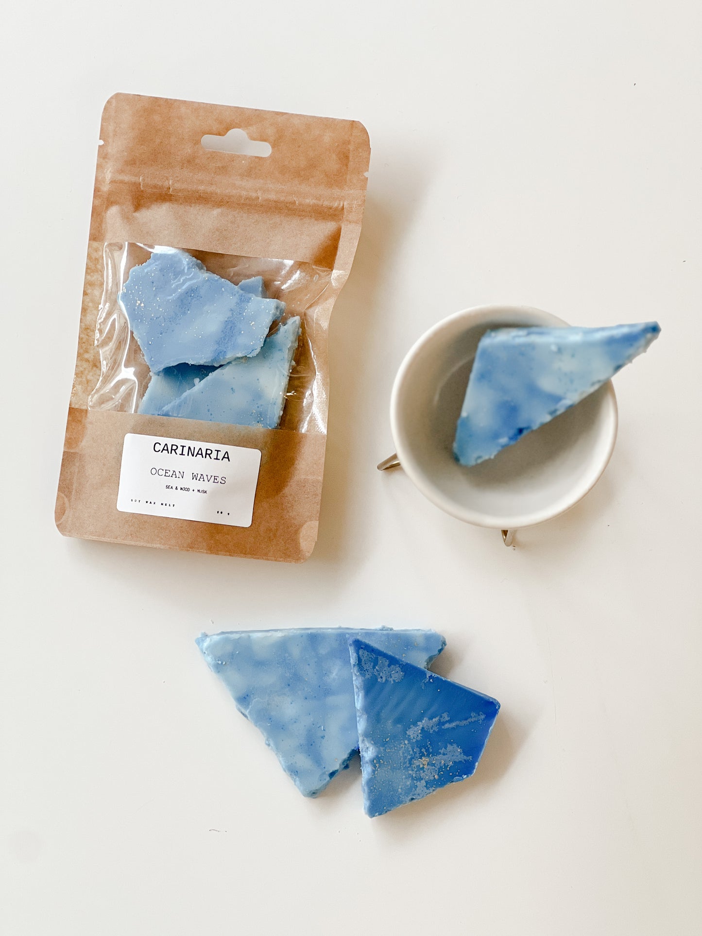 OCEAN WAVES WAX MELT BRITTLES