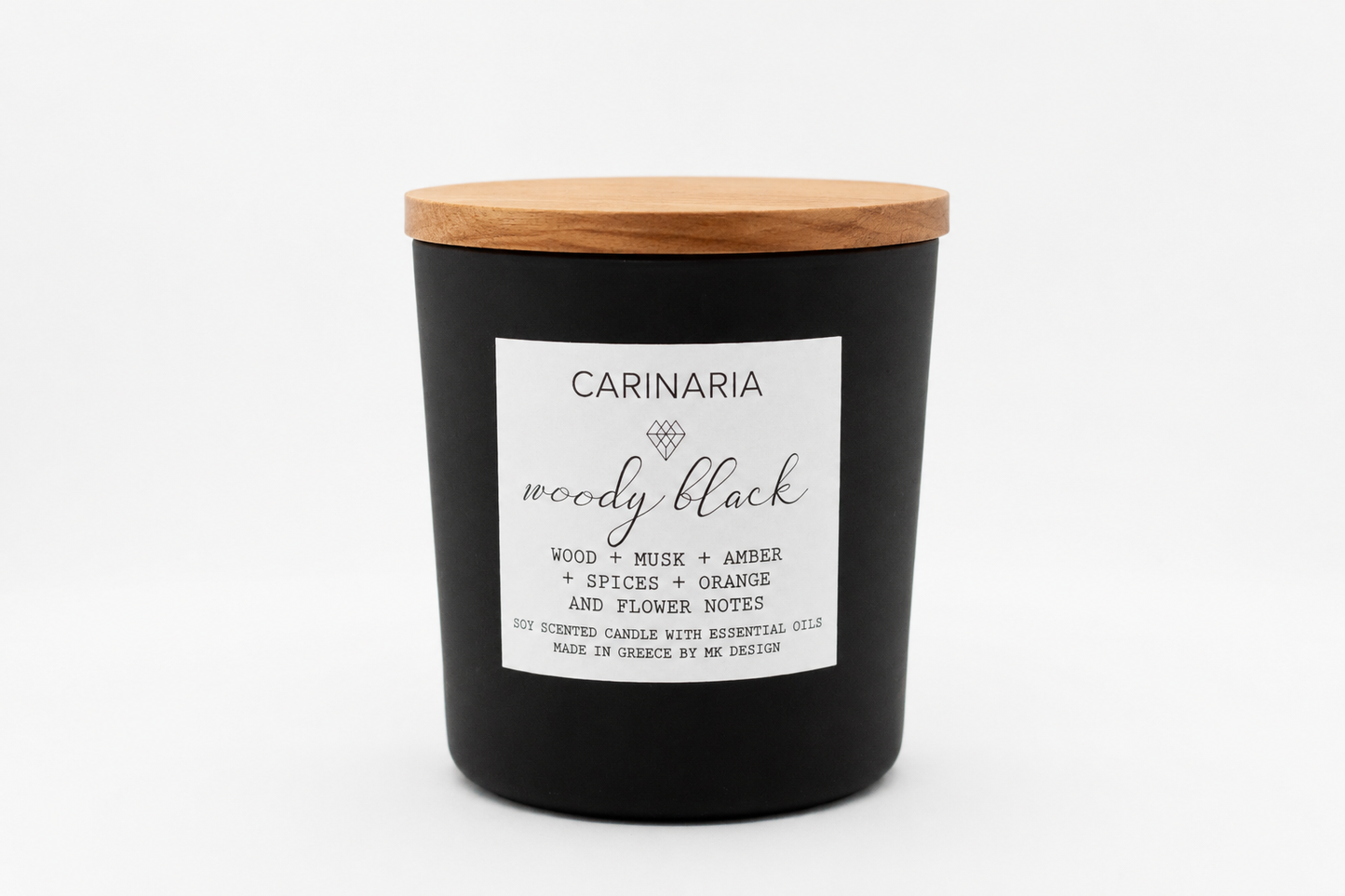 WOODY BLACK CANDLE