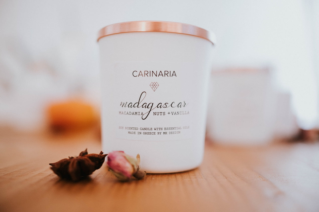 Vanilla soy candle