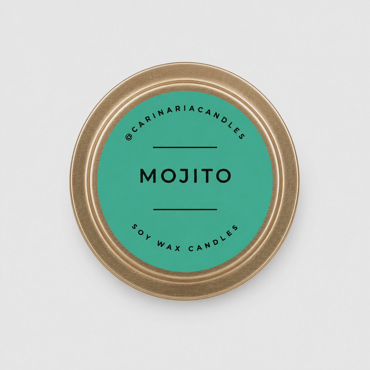 MOJITO CANDLE TIN