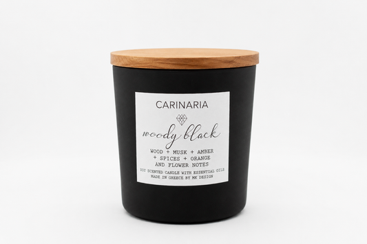 WOODY BLACK CANDLE