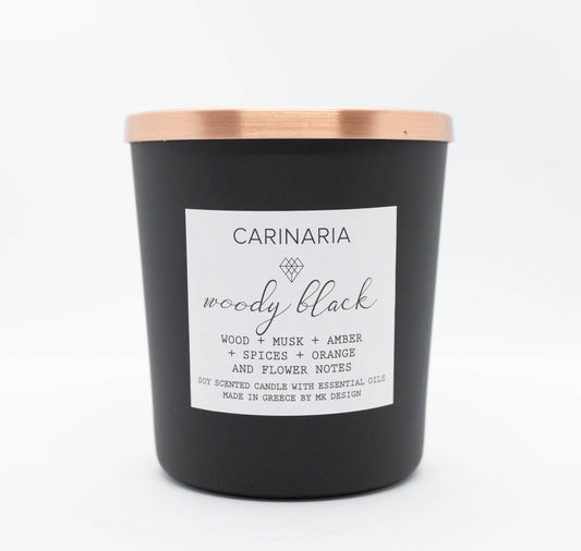 WOODY BLACK CANDLE